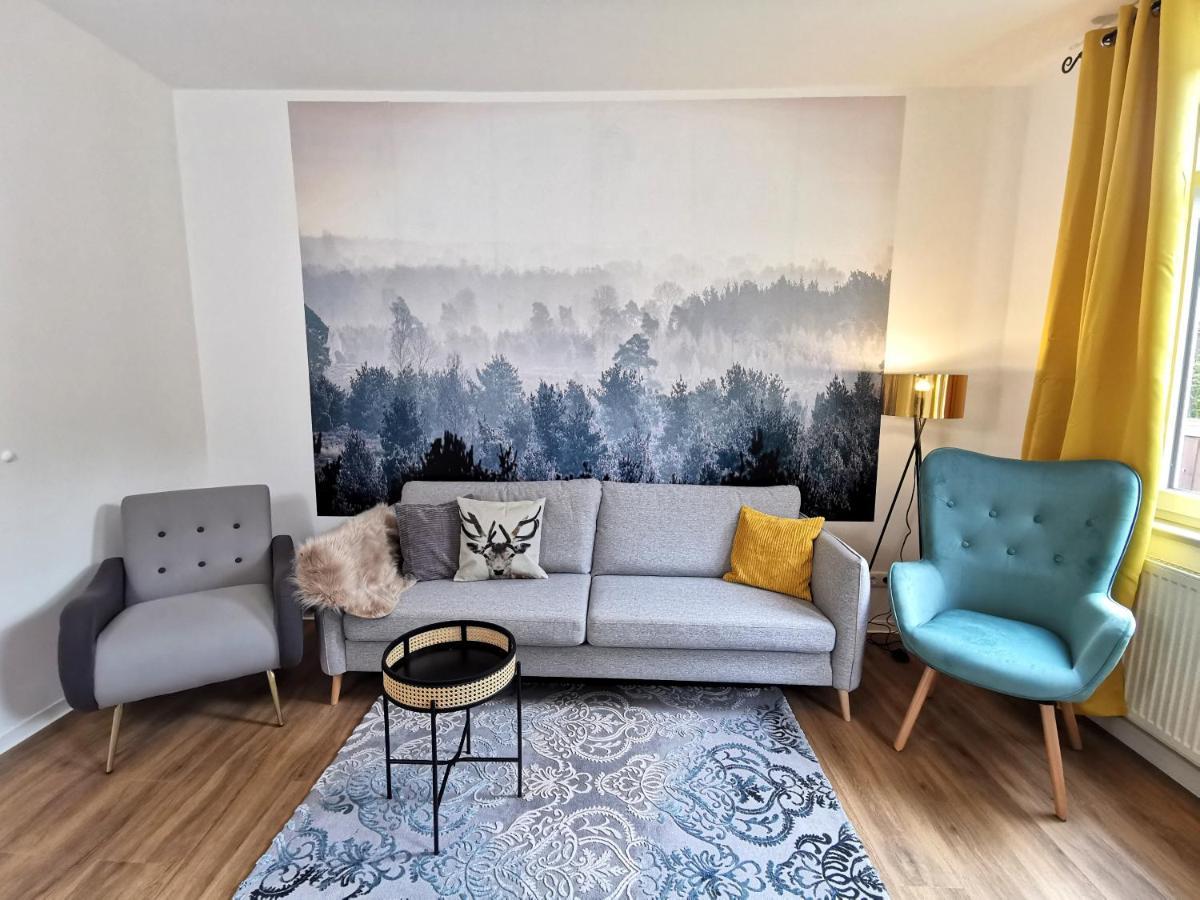 Bohnapartments - Stadtblick Zechenhaus - Balkon - Gratis Parkplatz - Wlan - Sehr Ruhig - Barrierearm Ilmenau Ngoại thất bức ảnh